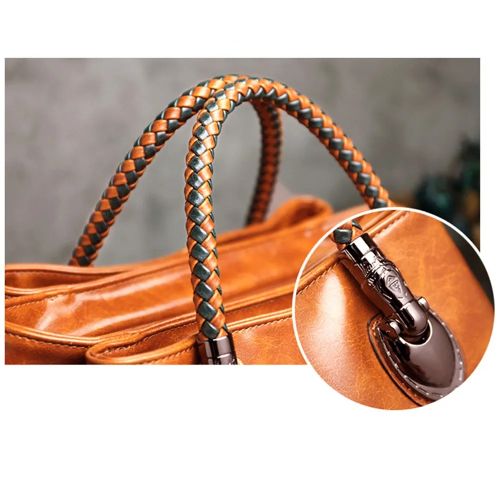  Luxury Brand 100% Genuine Leather Women's Messenger Bags Ladies Handbags High Quality Designer Shou - 32983755608