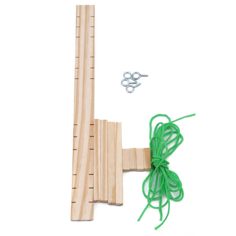  Science Teaching Aid Experimental Model Creative Homemade cable-stayed Bridge Science DIY New Produ - 32975441067