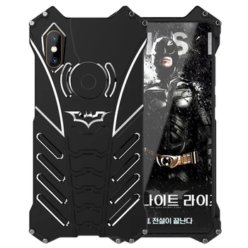 

Stylish Batman Element Aluminum Metal Case For Xiaomi Mi Mix 2s Hard Heavy Duty Protection Bumper Case Xiaomi Mix 2s Mix2s Cover