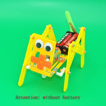 

DIY Robot Dog Model Science Expriment Toy Children Teaching Aid Kids Creativity Steam Educational Assembly Free Shipping 2019