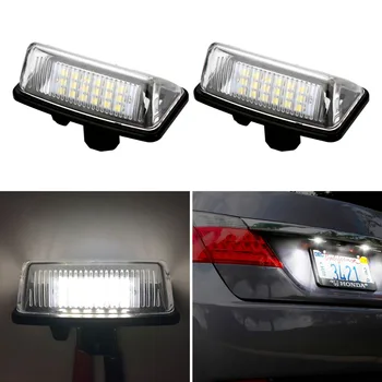 

2pcs 12V SMD3528 Car LED License Plate Lights for Crown S180 Corolla Vios Previa Auto Number Plate Lamp Bulb Kit