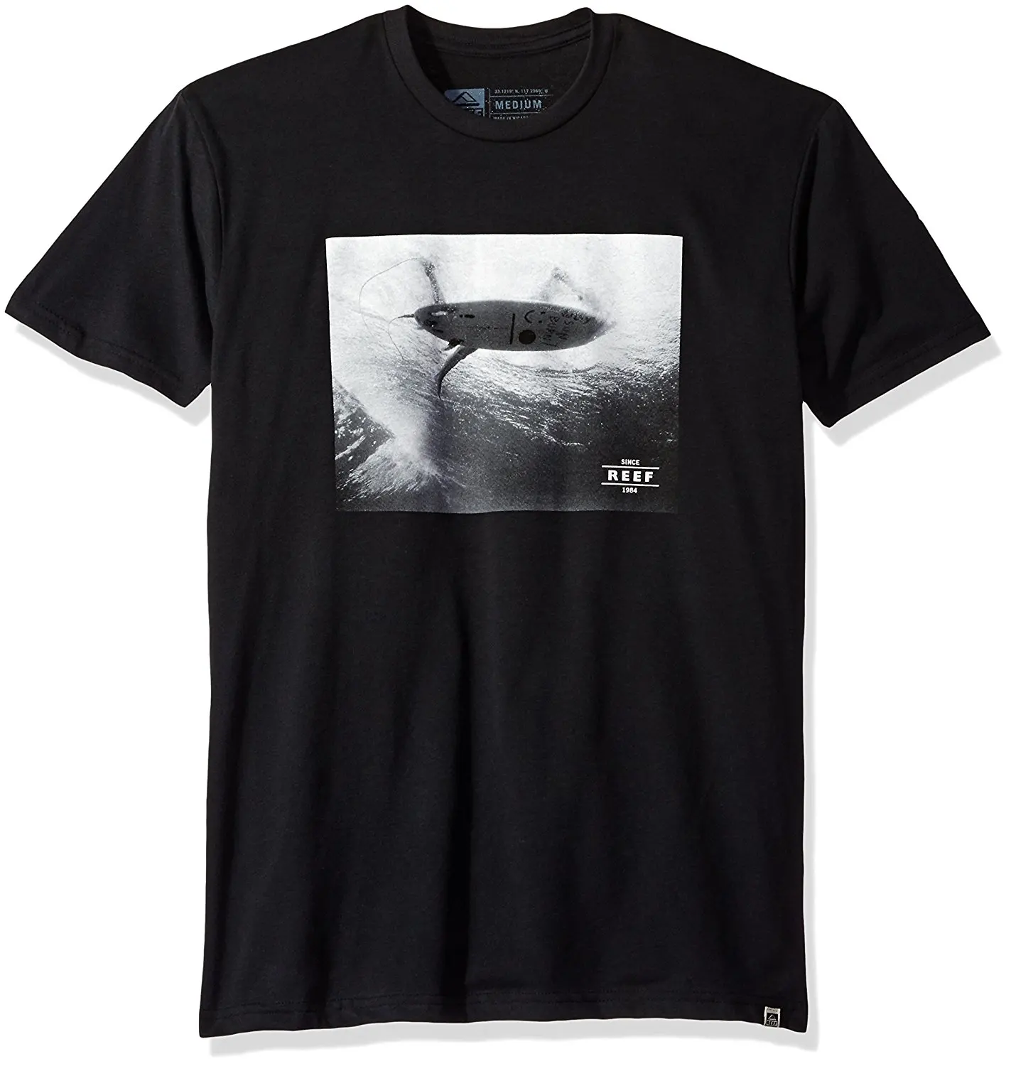 

Reef Men's Experience Tee Men and Woman T Shirt Free Shipping Print T-Shirts Man Short Sleeve Top Tee Funny T Shirt Men