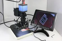 Новый 2016 2-МЕГАПИКСЕЛЬНАЯ HDMI Цифровой Микроскоп Промышленности Камера + 180X Креплением c-mount + большой держатель бум микроскоп 10X зум 1/3 дюймовый датчик