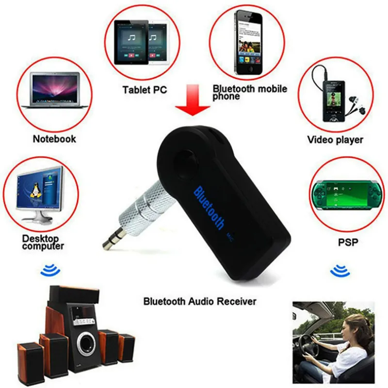 Автомобильный Bluetooth аудиоресивер для HUAWEI Xiaomi адаптер приемник Ford Focus 2 Fiesta Mondeo MK4