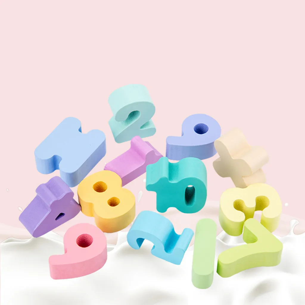  3-in-1 Children Fishing Game Wooden Ocean Magnetic Rod Count Numbers Matching Teach Math Toy Practi - 33063167292