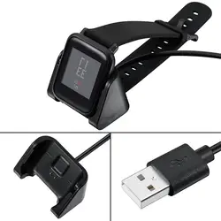 1 м Портативный Зарядное устройство кабель зарядки док колыбели для Xiaomi Huami Amazfit Молодежные спортивные Quick Charge для Huami smartwatch