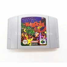 Nintendo 64 Game EUR PAL Version Banjo-Kazooie Video Game Cartridge Console Card