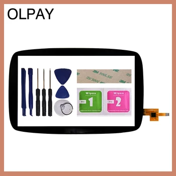 

OLPAY Touch Panel For Tomtom GO 600 GO 6000 Touch Screen Glass Digitizer Panel Lens Sensor Glass Free Adhesive And Wipes