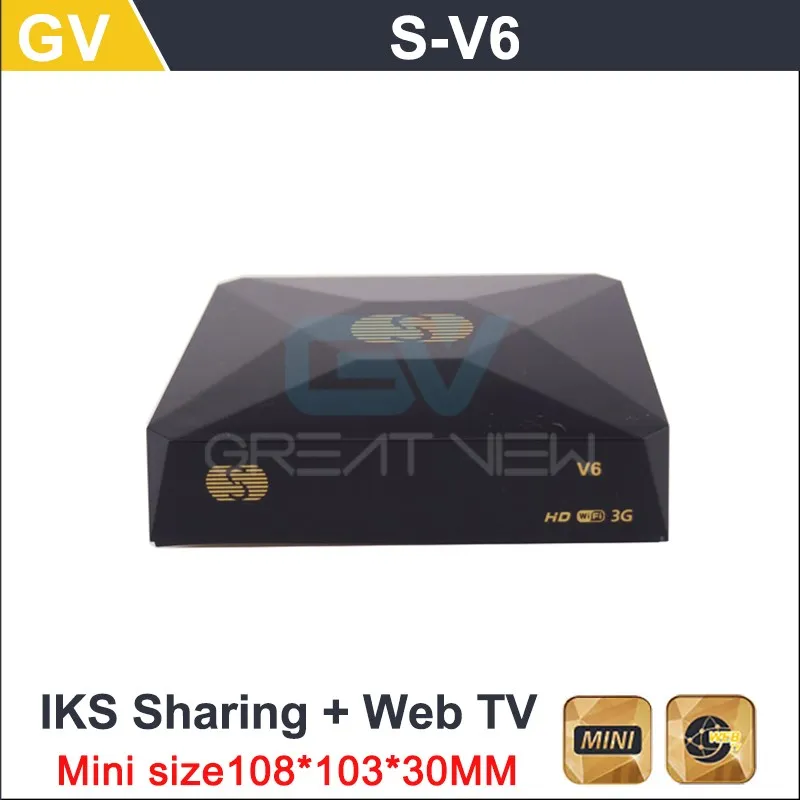 Для Русский s-v6 HD спутниковый ресивер V6 S Поддержка cccamd Newcamd веб-ТВ USB Wi-Fi 3G Biss ключ YouPorn