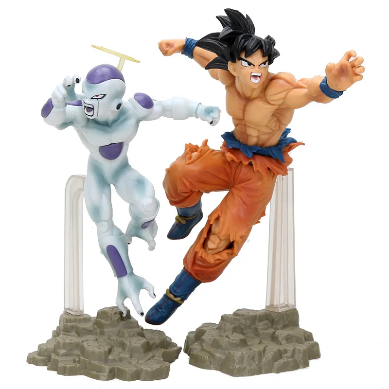 

8'' Dragon Ball Z DBZ Tag Fighters Goku VS Freeza Action Figure Toys Dragon Ball Super Figurals Model Kids Dolls
