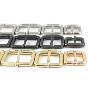 

1 x Zinc Alloy Metal Belt Buckle End Bar Heel Bar Roller Buckle Single Pin Half Buckle Bag Leather Craft Strap Garment Webbing