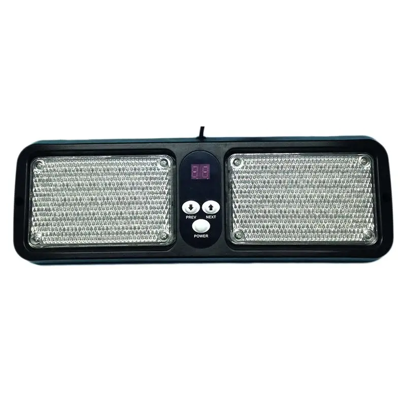 

86 LEDs Strobe Light 12 Modes Emergency Flash Warning Caution Sun Shield Visor Lamp Light Bar for Trucks Cars Van