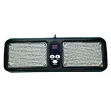 86 светодиодов Strobe Light 12 режимов чрезвычайных вспышки Предупреждение внимание солнцезащитный экран козырек лампа бар для грузовых вагонов Ван