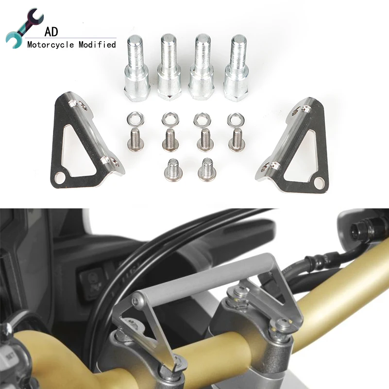 Для Honda CRF1000L Африка двойной руль gps держатель кронштейн аксессуары для мотоциклов CRF1000 L Moto ЧАСТИ CRF 1000L