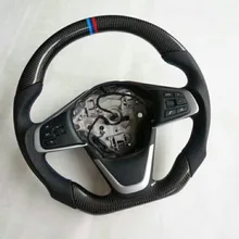 Руль из углеродного волокна и кожи для BMW X1