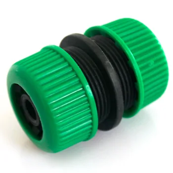 

New 1/2'' Garden Water Hose Connector Pipe Quick Connectors Joining Mender Repair Leaking Joiner Connector Adapter