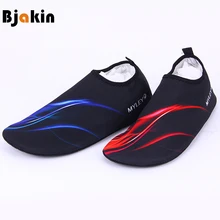 Bjakin/Летняя мужская обувь для плавания; женские мягкие пляжные туфли; спортивная обувь для дайвинга; легкие туфли для йоги