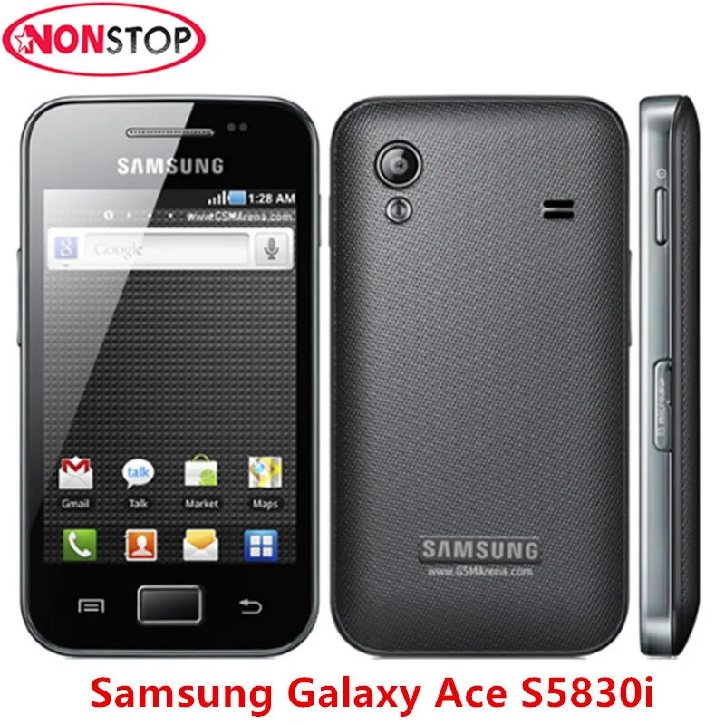 

Unlock S5830i Samsung Galaxy Ace S5830 Original Android 5MP WIFI GPS Unlocked Mobile Phone Free Shipping