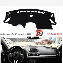 TAIJS LIFT hand drive Exquisite style car dashboard for Mazda Enclave Sarah No Lift show 2014-2016 sunblock Mat for Mazda