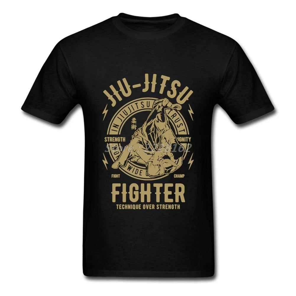 Пользовательские JIU JITSU мужские рубашки поп музыка черные для взрослых винтажные