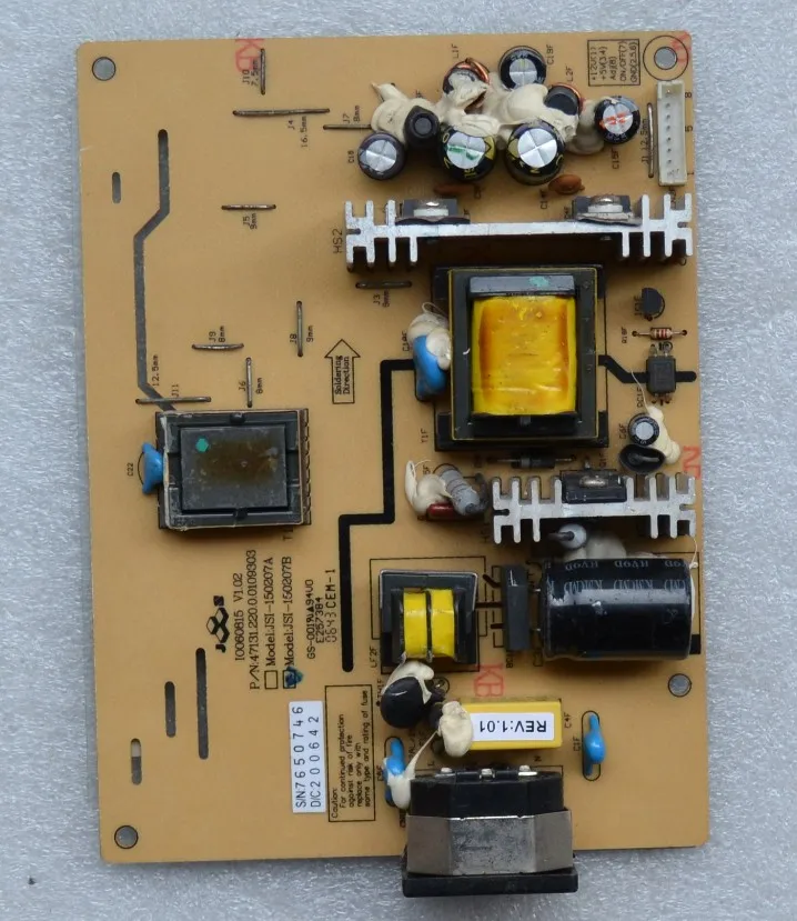 

C LWM520 B154EW02 JSI-150207B JSI-150207A power board