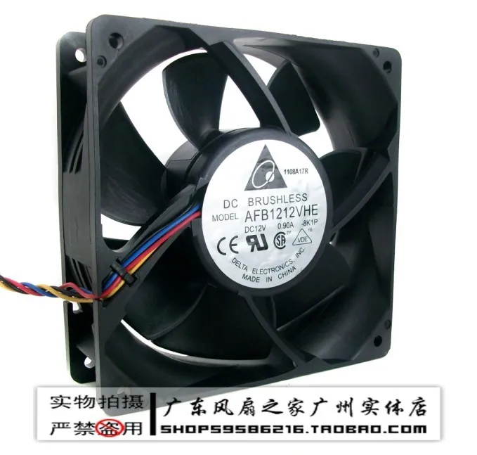Для Delta 12038 12 см 0.9a dual ball pwm игольчатый вентилятор afb1212vhe | Компьютеры и офис