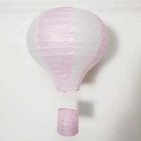 light pink stripe 12 дюймов 30 см рождественские подвесные бумажные фонари воздушный шар бумажные фонарики декор для вечеринки в честь Дня Рождения лампа Свадьба фестиваль поставки - Цвет: light pink stripe