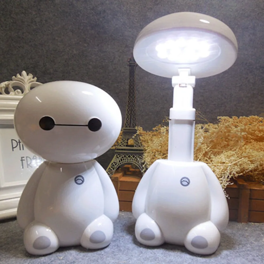 Творческий LED USB Зарядка Энергосберегающий ночник Свет Телескопическая Складка