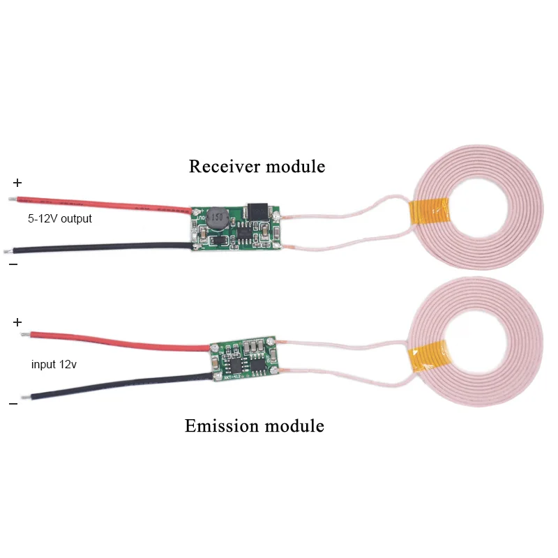 5 шт./лот большой ток Беспроводной Мощность модуль питания приемник передатчик зарядки катушки 5 В 2A для мобильных электронных продуктов