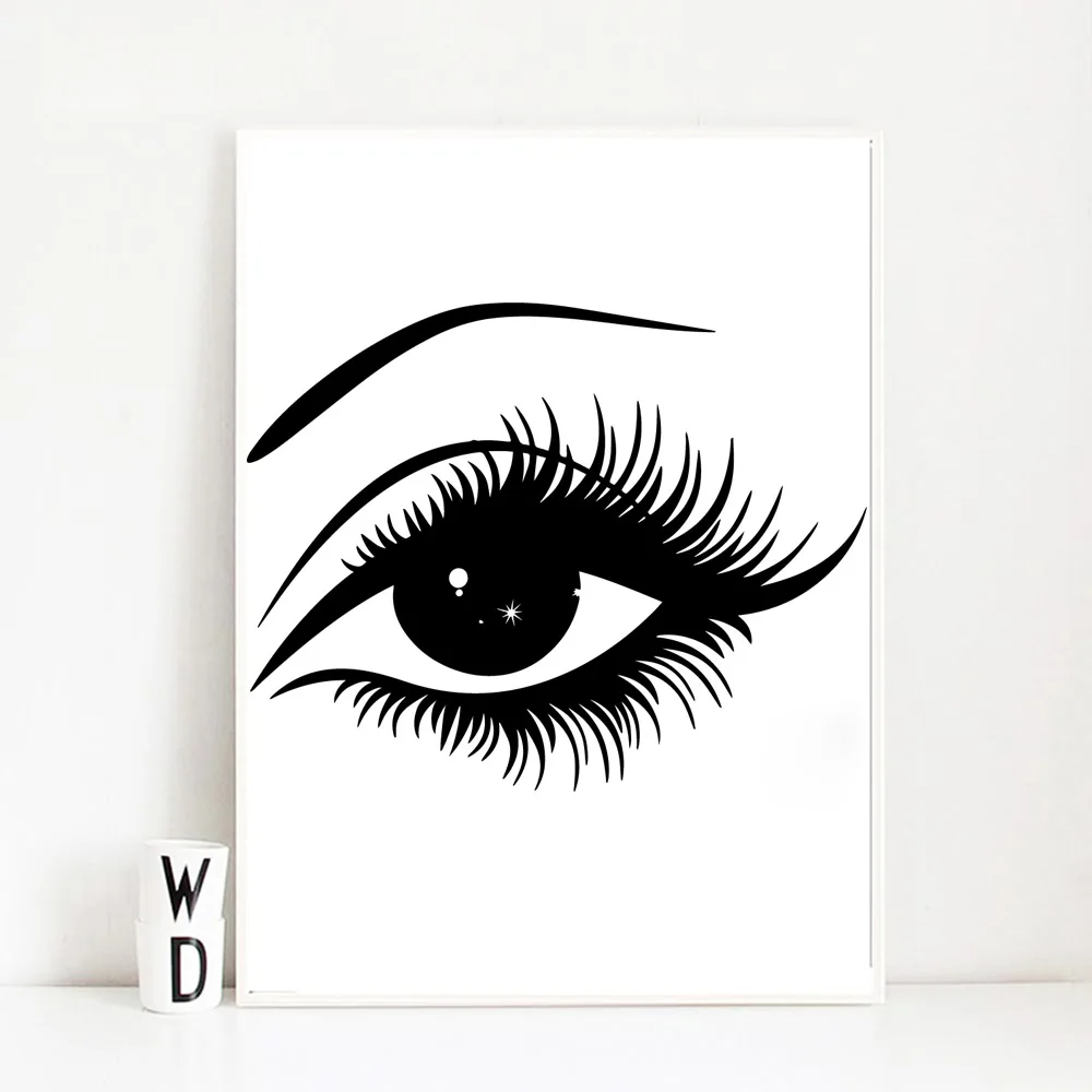 Exquisite Sexy Beauty Salon Vinyl Stickers For Girls Bedroom Decor Livingroom Murals Nail Salon Stickers Wall Decoration Decal