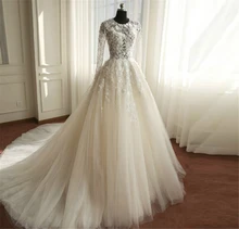 9038 hand made flower custom Wedding Dresses for brides maxi formal plus size 2 4 6 8 10 12 14 16 18 20 22 24 26