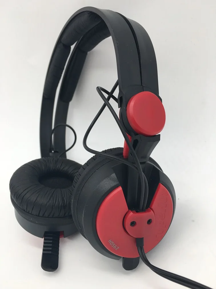 Superlux HD562 полный спектр мониторинга наушников Портативный DJ музыка шумоизоляция закрытого типа гарнитуры развлечения, live, studio - Цвет: red