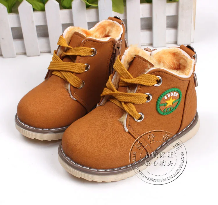 Venta al por del invierno del Zapatos Deportivos 1-3 t Boy Girls botas Caterpillar, Zapatos descalzos, infantil de la nieve 10 _ - AliExpress Mobile