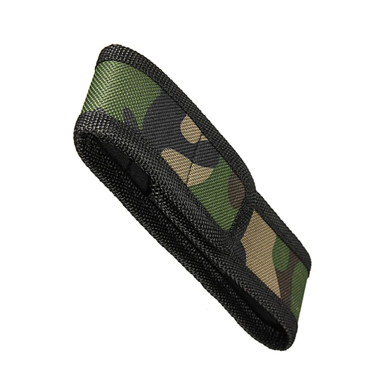 

High Quality 16cm Mini Camouflage Holster Holder Case Cover Belt Pouch Protector fit for Most 18650 LED Flashlight Torches