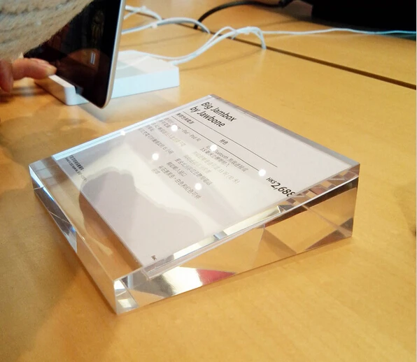 Mobile Phone Price Tag Holder Stand For Phone Store