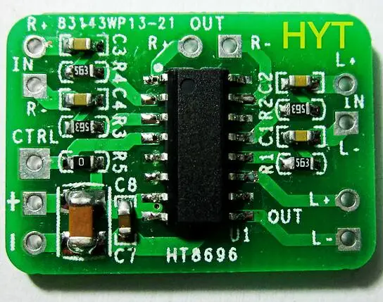 

Differential Amplifier Board 10W+10W Class D Stereo Audio Amplifier AMP Module