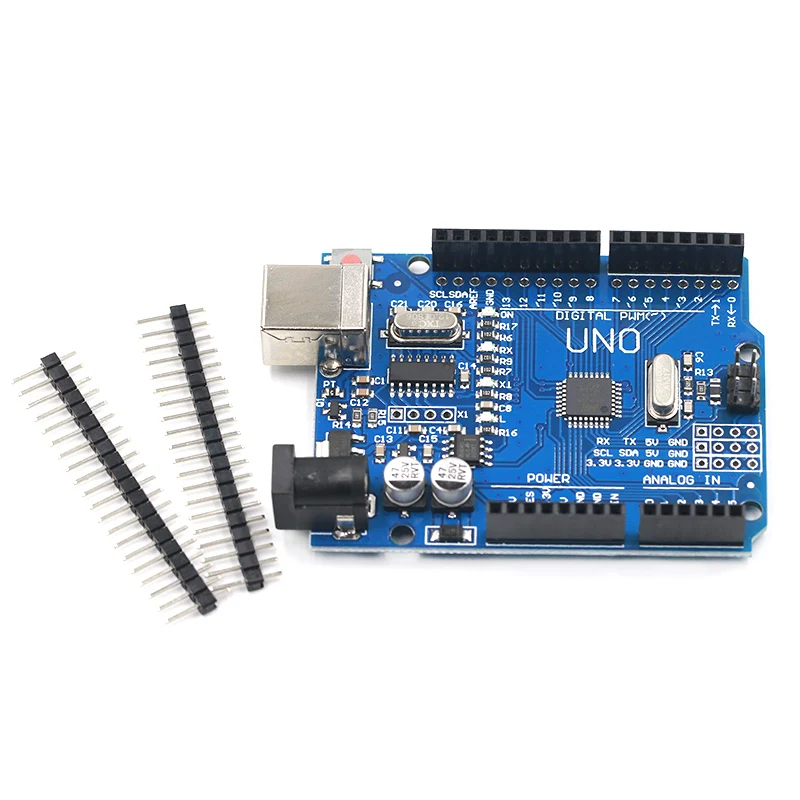 Высокое качество один Комплект UNO R3 CH340G+ MEGA328P Чип 16 МГц для Arduino UNO R3 макетная плата+ USB кабель