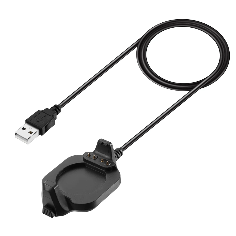 Зарядное устройство для часов для бега, пластиковая usb-зарядка, док-станция, зарядный кабель, провод для Garmin Forerunner 920XT, часы для бега