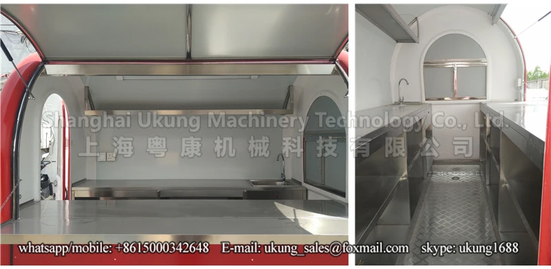 Us 5790 0 Ukung Good Design 4m Mobile Food Truck In Trailer From Automobiles Motorcycles On Aliexpress