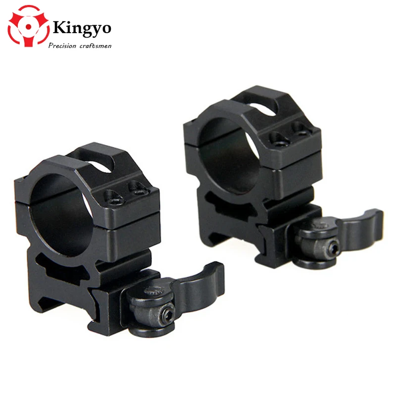 

25.4mm High Ring 20mm Weaver Picatinny Rail Quick Release Scope Mount Hunting