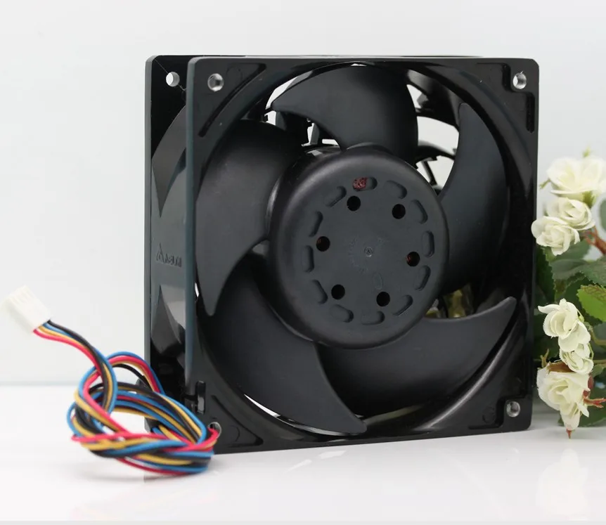 refrigeração axial de servidor 12cm dc 54v (48v) 12038 a