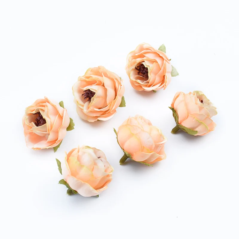 5pcs Autumn decoration diy christmas Garlands silk rose fake plants home wedding bridal accessories clearance artificial flowers