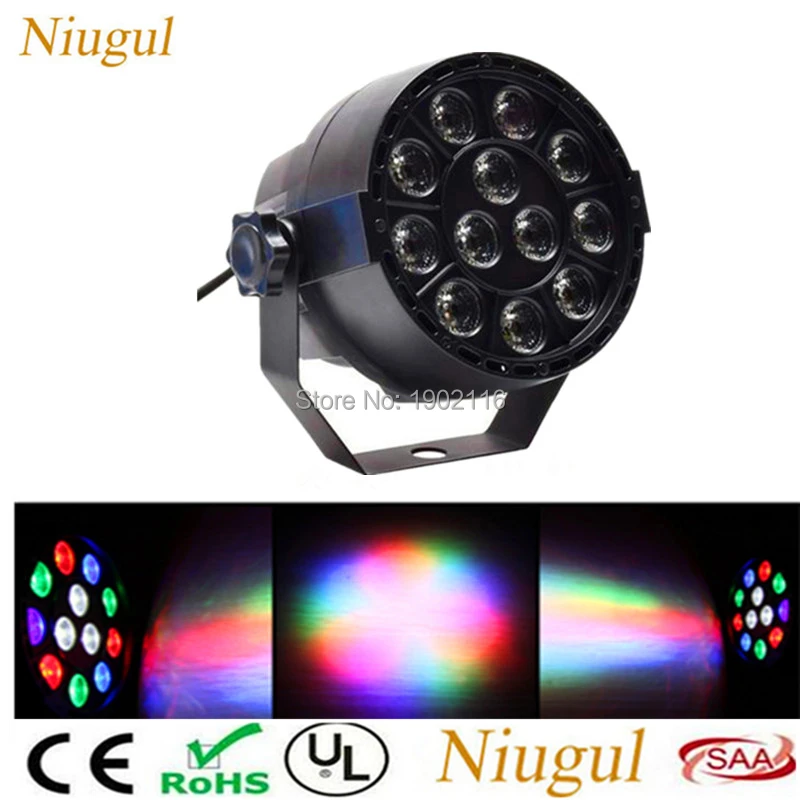 

Best Quality LED Par 12x3W RGBW LED Stage Light /Par Light With DMX512 For Disco DJ Projector Machine Party Decoration Lighting