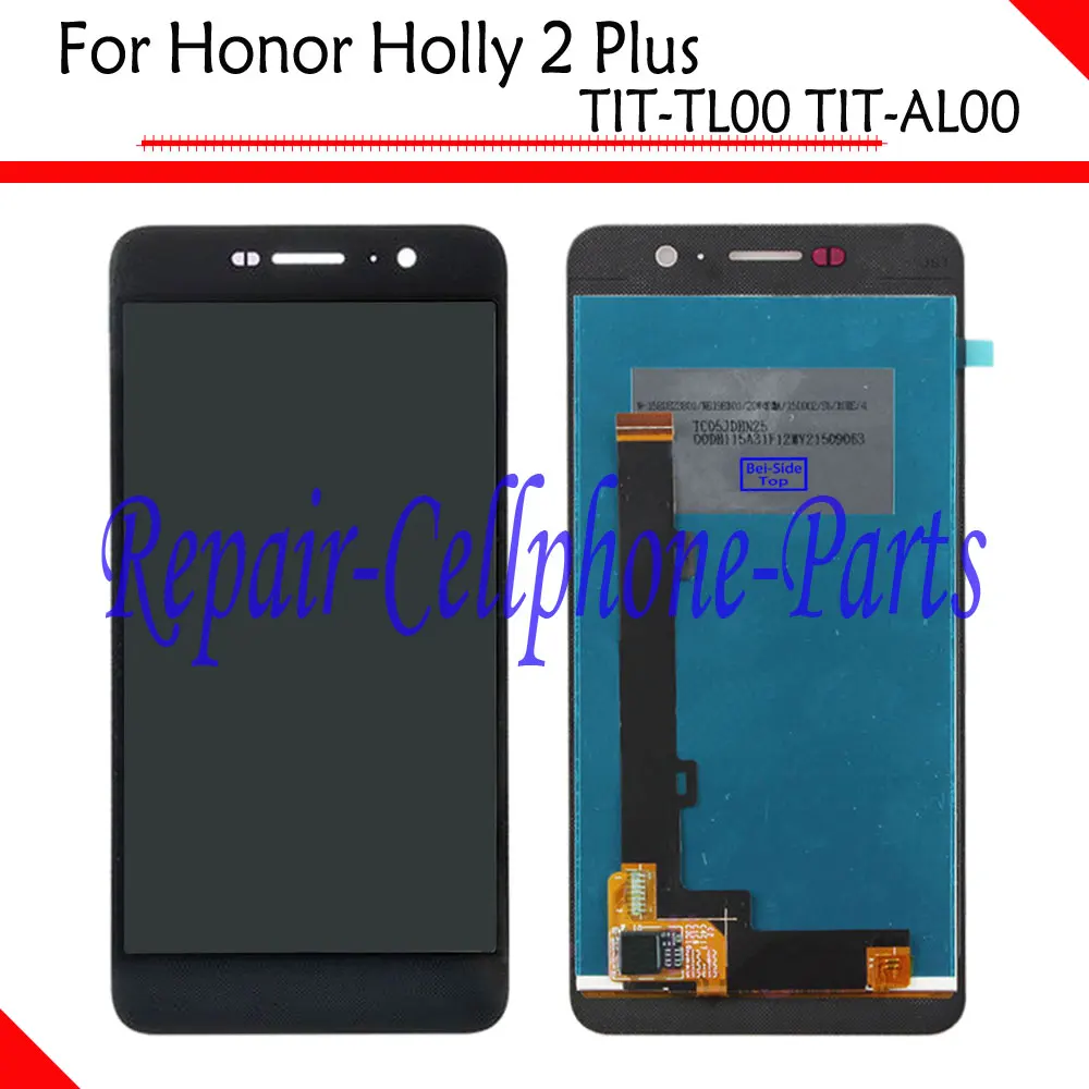 Черный 100% новый полный ЖК-дисплей + сенсорный экран дигитайзер сборка для huawei Honor