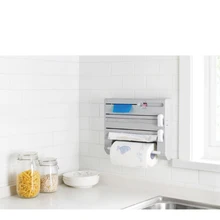 Получить размещение пленка для сохранения режущего устройства Кухня Многофункциональный без следов стикер мешок для мусора вьющиеся бумажные фольги