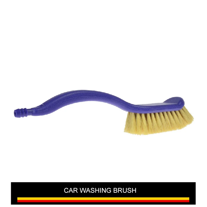 Car Washing Brush Passing Water Brush Horse hair PVC wire material