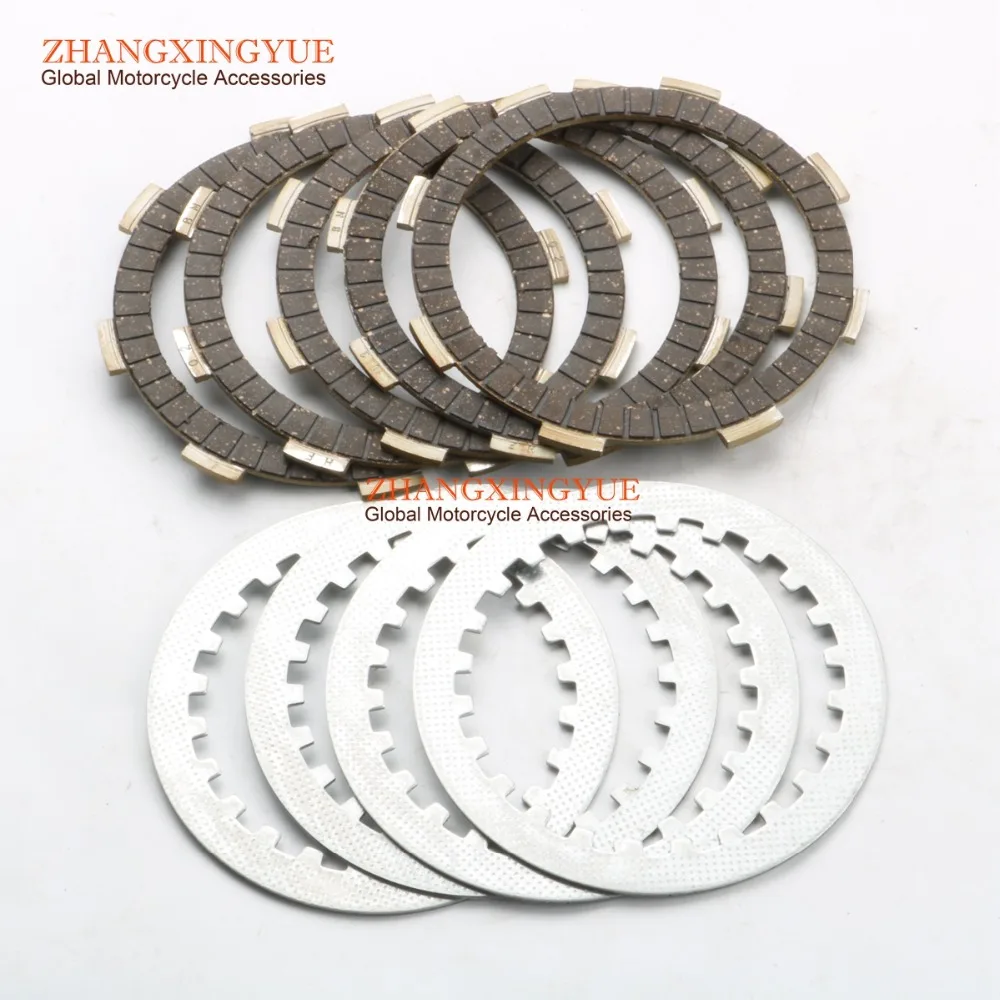 

CLUTCH PLATES KIT for Yamaha YBR125 (4PC+5PC) 5VL-E6321-00-00 & 5VL-E6321-00-00