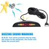 4 Sensors Buzzer 22mm Car Parking Sensor Kit Reverse Backup Radar Sound Alert Indicator Probe System 12V ► Photo 3/6