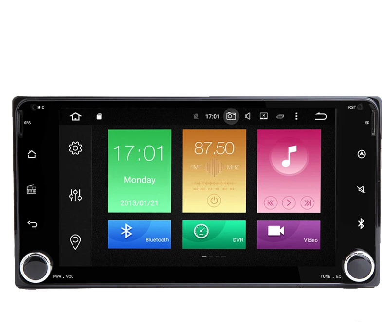 Discount 7"Octa core Android 8.0 Car DVD GPS player For Toyota Terios Corolla WIFI 4GB RAM+32GB ROM DVR USB Radio Navi BT DAB TPMS MAP 12