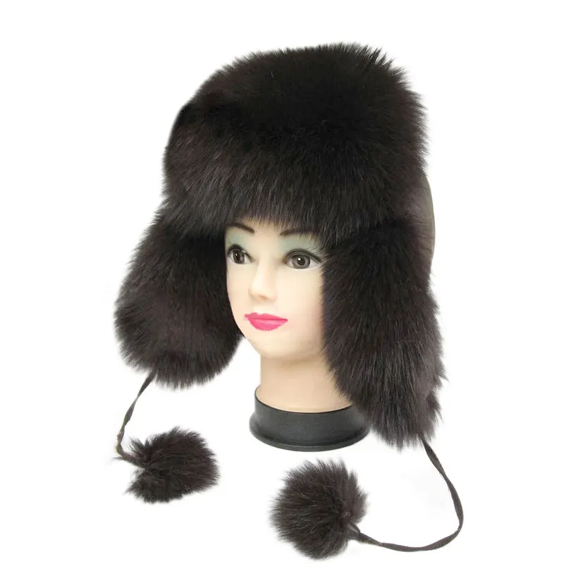 

The new fox warm hat Lei Feng style fashion ear cap